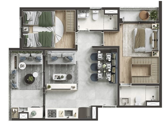 Imagem Studio com 1 Quarto à Venda, 28 m² em Saúde - São Paulo Imagem Studio com 1 Quarto à Venda, 28 m² em Saúde - São Paulo