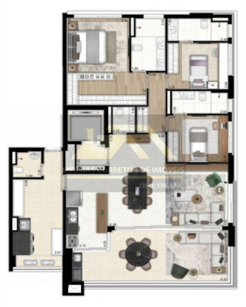 Imagem Imóvel com 3 Quartos à Venda, 156 m² em Paraíso - São Paulo