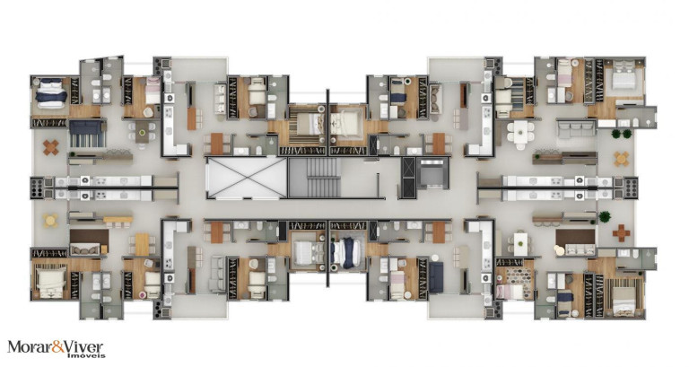 Imagem Apartamento com 2 Quartos à Venda, 64 m² em água Verde - Curitiba Imagem Apartamento com 2 Quartos à Venda, 64 m² em água Verde - Curitiba