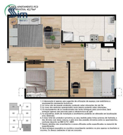 Imagem Apartamento com 2 Quartos à Venda, 40 m² em Siqueira - Fortaleza Imagem Apartamento com 2 Quartos à Venda, 40 m² em Siqueira - Fortaleza