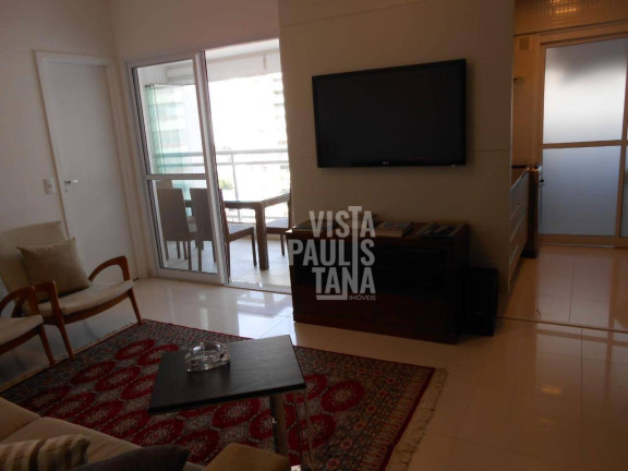 Apartamento com 1 Quarto para Alugar, 53 m² em Cidade Monções - São Paulo