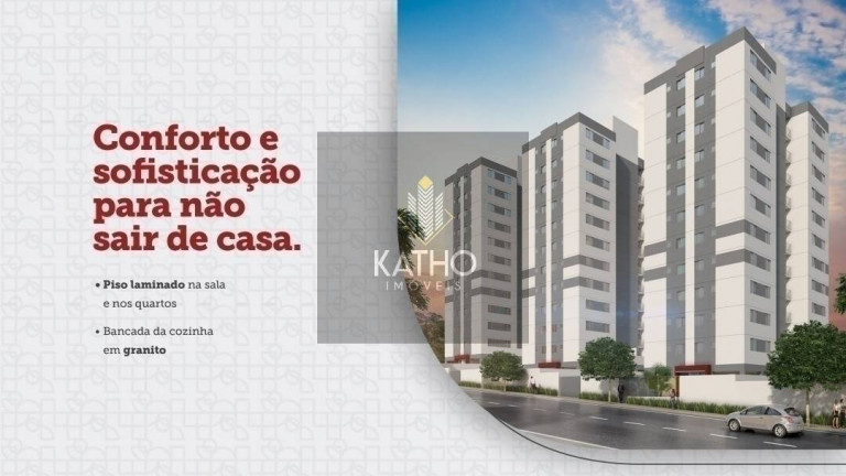 Imagem Apartamento com 2 Quartos à Venda, 43 m² em Vila Paris - Contagem Imagem Apartamento com 2 Quartos à Venda, 43 m² em Vila Paris - Contagem