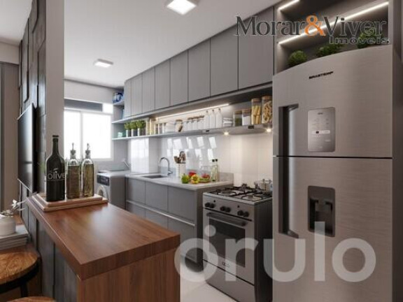 Imagem Apartamento com 2 Quartos à Venda, 51 m² em Bacacheri - Curitiba