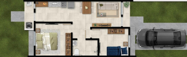 Imagem Casa com 2 Quartos à Venda,  em Sítio Ipiranga - Cachoeirinha