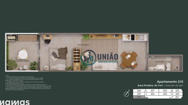 Imagem Apartamento com 1 Quarto à Venda, 35 m² em Ingá - Niterói Imagem Apartamento com 1 Quarto à Venda, 35 m² em Ingá - Niterói