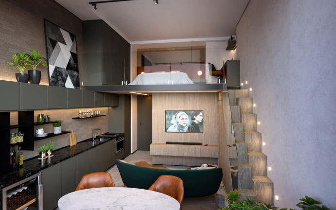 Imagem Loft com 1 Quarto à Venda, 27 m² em Perdizes - São Paulo