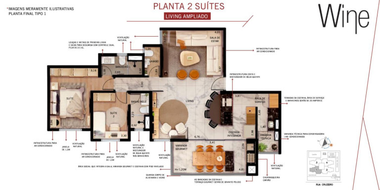 Imagem Cobertura com 3 Quartos à Venda, 176 m² em Vila Valparaíso - Santo André Imagem Cobertura com 3 Quartos à Venda, 176 m² em Vila Valparaíso - Santo André