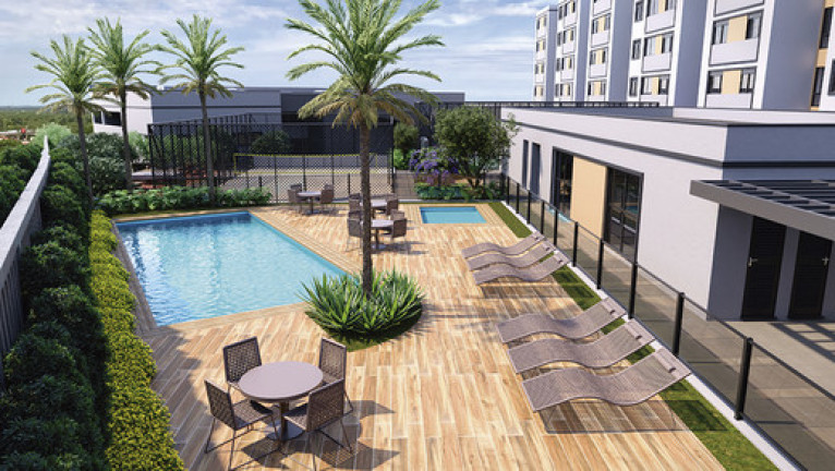 Imagem Apartamento com 2 Quartos à Venda, 44 m² em Lomba Do Pinheiro - Porto Alegre