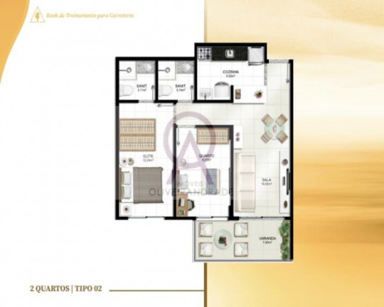 Imagem Imóvel com 1 Quarto à Venda, 45 m² em Piatã - Salvador Imagem Imóvel com 1 Quarto à Venda, 45 m² em Piatã - Salvador