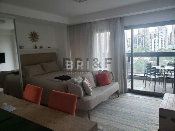 Imagem Apartamento com 1 Quarto para Alugar, 41 m² em Brooklin - São Paulo Imagem Apartamento com 1 Quarto para Alugar, 41 m² em Brooklin - São Paulo