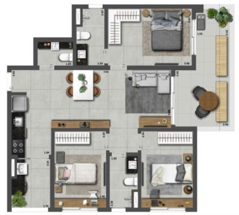Imagem Imóvel com 3 Quartos à Venda, 85 m² em Moema - São Paulo Imagem Imóvel com 3 Quartos à Venda, 85 m² em Moema - São Paulo