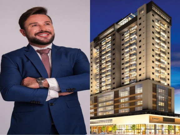 Apartamento com 1 Quarto à Venda, 37 m² em Centro - Dourados