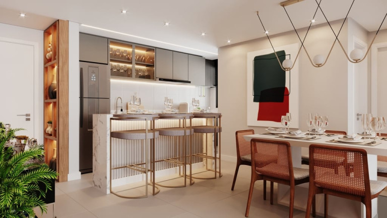 Imagem Apartamento com 2 Quartos à Venda, 99 m² em Capão Raso - Curitiba