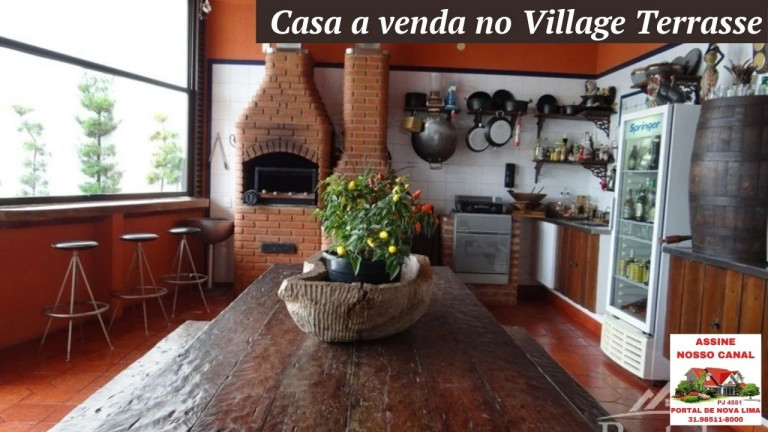 Imagem Casa com 4 Quartos à Venda,  em Village Terrasse - Nova Lima