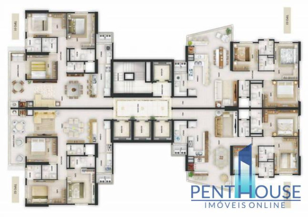 Imagem Apartamento com 3 Quartos à Venda, 117 m² em Centro - Balneário Camboriú