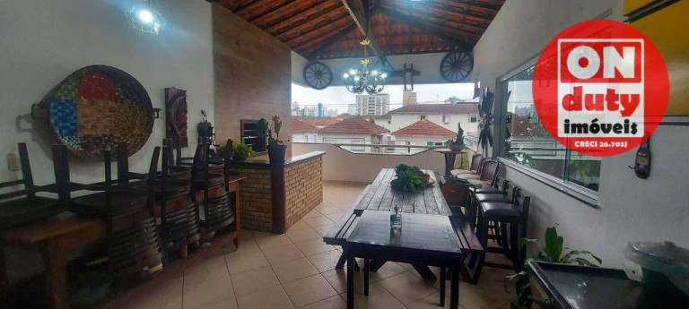 Imagem Casa com 4 Quartos à Venda, 316 m² em Marapé - Santos