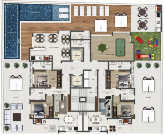 Imagem Apartamento com 2 Quartos à Venda, 63 m² em Morretes - Itapema