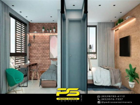 Imagem Apartamento com 1 Quarto à Venda, 48 m² em Bancários - João Pessoa Imagem Apartamento com 1 Quarto à Venda, 48 m² em Bancários - João Pessoa