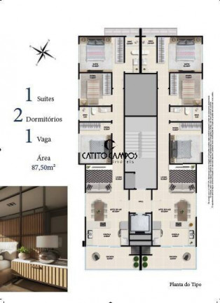 Imagem Apartamento com 3 Quartos à Venda, 87 m² em Praia De Palmas - Governador Celso Ramos Imagem Apartamento com 3 Quartos à Venda, 87 m² em Praia De Palmas - Governador Celso Ramos