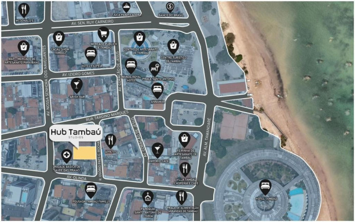 Imagem Apartamento com 1 Quarto à Venda, 22 m² em Tambaú - João Pessoa Imagem Apartamento com 1 Quarto à Venda, 22 m² em Tambaú - João Pessoa