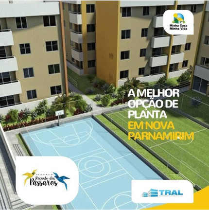 Imagem Casa de Condomínio com 2 Quartos à Venda, 61 m² em Nova Parnamirim - Parnamirim Imagem Casa de Condomínio com 2 Quartos à Venda, 61 m² em Nova Parnamirim - Parnamirim