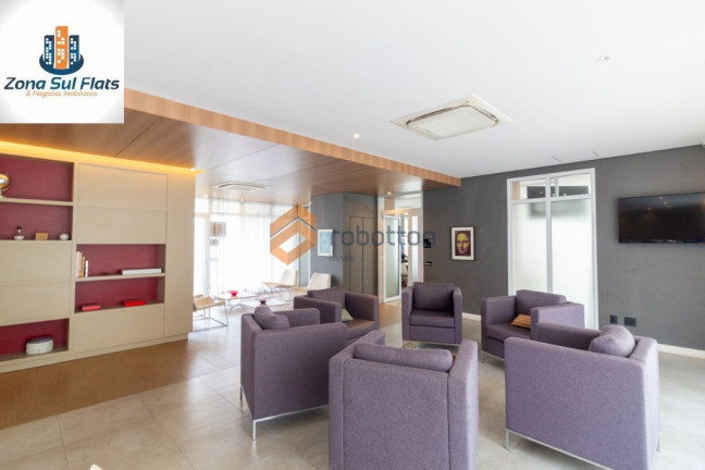 Imagem Apartamento com 1 Quarto para Alugar, 45 m² em Campo Belo - São Paulo Imagem Apartamento com 1 Quarto para Alugar, 45 m² em Campo Belo - São Paulo