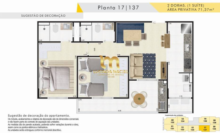 Imagem Apartamento com 2 Quartos à Venda, 71 m² em Jardim Caiahu - Mongaguá