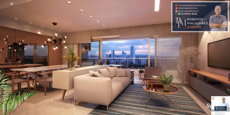 Imagem Apartamento com 4 Quartos à Venda, 123 m² em Torre - Recife