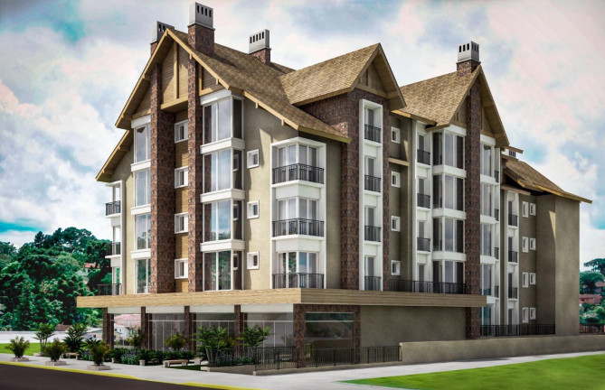 Imagem Apartamento com 2 Quartos à Venda, 71 m² em Centro - Gramado Imagem Apartamento com 2 Quartos à Venda, 71 m² em Centro - Gramado