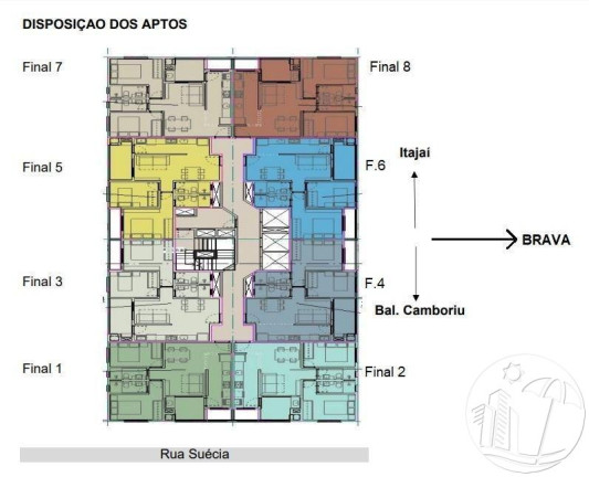 Apartamento com 2 Quartos à Venda, 63 m² em Itajaí
