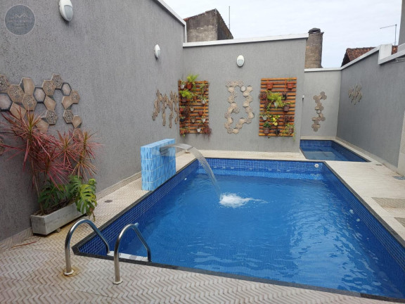 Imagem Casa de Condomínio com 2 Quartos à Venda, 60 m² em Maracanã - Praia Grande