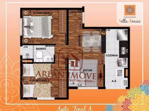 Imagem Apartamento com 2 Quartos à Venda, 41 m² em Jardim Luciana - Franco Da Rocha Imagem Apartamento com 2 Quartos à Venda, 41 m² em Jardim Luciana - Franco Da Rocha