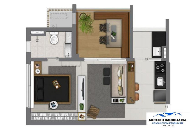 Imagem Apartamento com 1 Quarto à Venda, 44 m² em Chacara Klabin - São Paulo Imagem Apartamento com 1 Quarto à Venda, 44 m² em Chacara Klabin - São Paulo