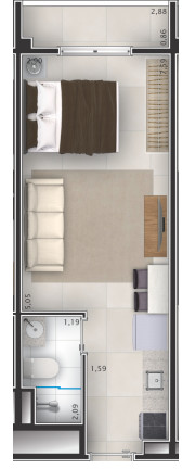 Imagem Apartamento com 1 Quarto à Venda, 37 m² em Saúde - São Paulo Imagem Apartamento com 1 Quarto à Venda, 37 m² em Saúde - São Paulo