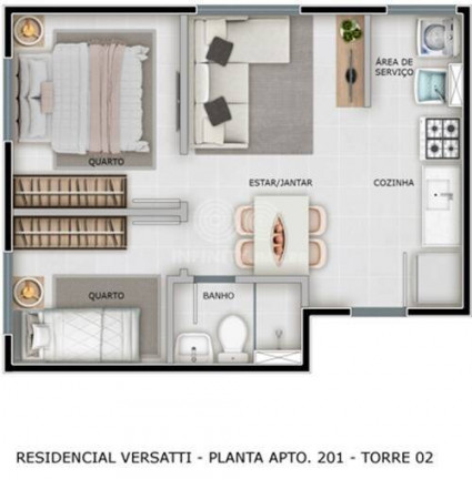 Imagem Apartamento com 2 Quartos à Venda, 35 m² em Guaianazes - São Paulo Imagem Apartamento com 2 Quartos à Venda, 35 m² em Guaianazes - São Paulo