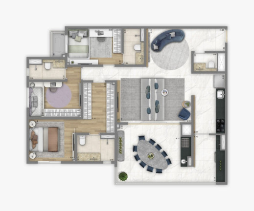 Imagem Apartamento com 3 Quartos à Venda, 90 m² em Jardim - Santo André Imagem Apartamento com 3 Quartos à Venda, 90 m² em Jardim - Santo André