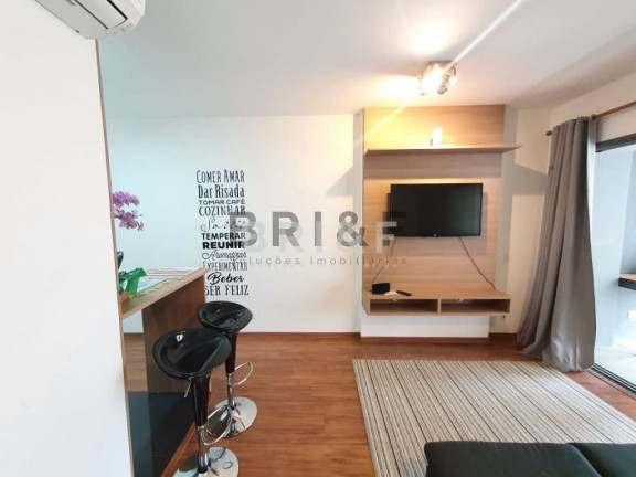 Imagem Apartamento com 1 Quarto para Alugar, 44 m² em Brooklin - São Paulo Imagem Apartamento com 1 Quarto para Alugar, 44 m² em Brooklin - São Paulo