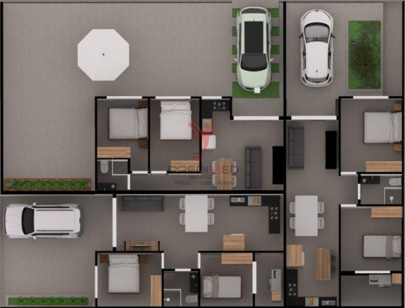 Imagem Casa com 2 Quartos à Venda, 70 m² em Itajubá - Barra Velha