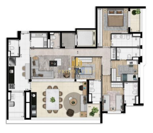 Imagem Apartamento com 4 Quartos à Venda, 158 m² em Pompeia - São Paulo