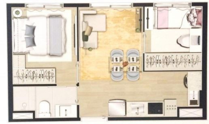 Imagem Studio com 1 Quarto à Venda, 24 m² em Tatuapé - São Paulo Imagem Studio com 1 Quarto à Venda, 24 m² em Tatuapé - São Paulo