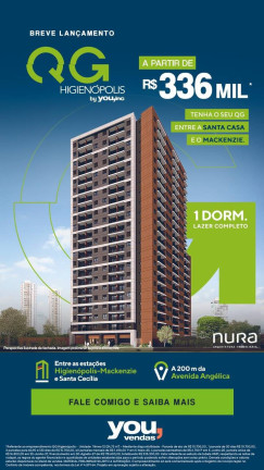 Imagem Apartamento com 1 Quarto à Venda, 25 m² em Vila Buarque - São Paulo Imagem Apartamento com 1 Quarto à Venda, 25 m² em Vila Buarque - São Paulo