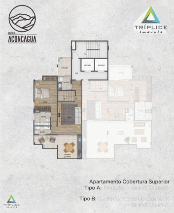 Imagem Cobertura com 3 Quartos à Venda, 180 m² em São Mateus - Juiz De Fora Imagem Cobertura com 3 Quartos à Venda, 180 m² em São Mateus - Juiz De Fora