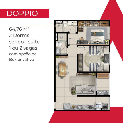Imagem Apartamento com 2 Quartos à Venda, 64 m² em Atibaia Jardim - Atibaia Imagem Apartamento com 2 Quartos à Venda, 64 m² em Atibaia Jardim - Atibaia