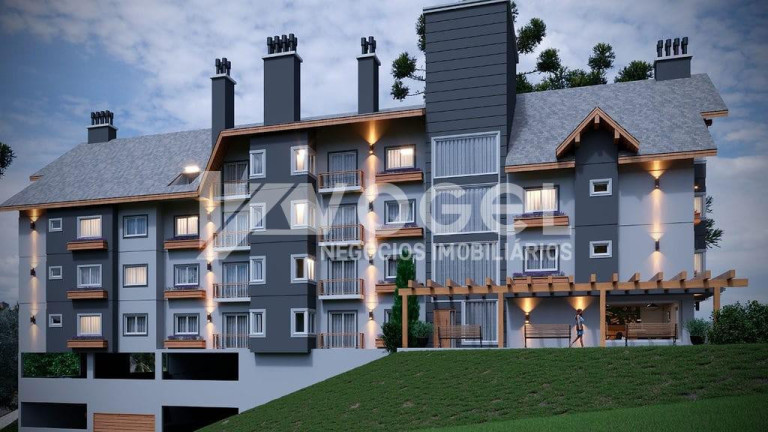 Imagem Apartamento com 1 Quarto à Venda, 38 m² em Moura - Gramado Imagem Apartamento com 1 Quarto à Venda, 38 m² em Moura - Gramado
