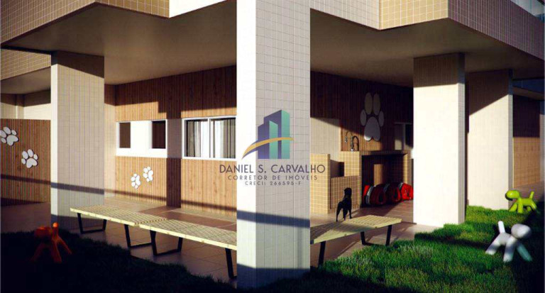 Imagem Apartamento com 2 Quartos à Venda, 68 m² em Aviação - Praia Grande