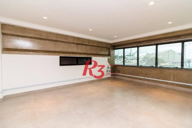 Sala Comercial para Alugar, 27 m² em Ponta Da Praia - Santos