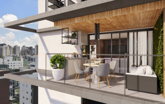 Imagem Apartamento com 2 Quartos à Venda,  em água Verde - Curitiba