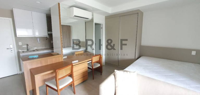 Imagem Apartamento com 1 Quarto para Alugar, 42 m² em Brooklin - São Paulo Imagem Apartamento com 1 Quarto para Alugar, 42 m² em Brooklin - São Paulo