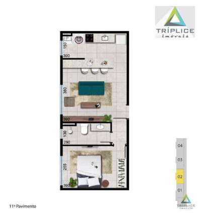 Imagem Apartamento com 1 Quarto à Venda, 40 m² em São Mateus - Juiz De Fora Imagem Apartamento com 1 Quarto à Venda, 40 m² em São Mateus - Juiz De Fora
