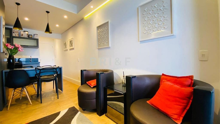 Apartamento com 1 Quarto para Alugar, 45 m² em Brooklin - São Paulo